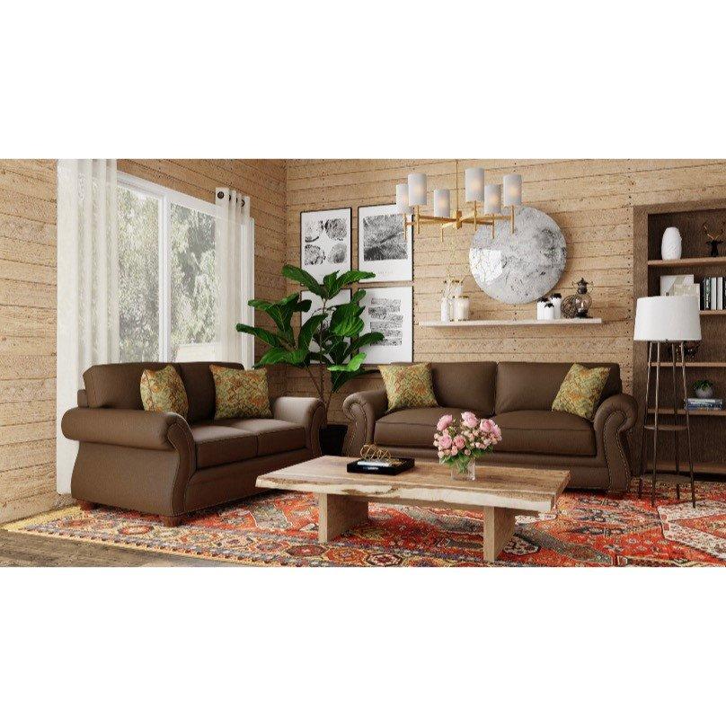 Rent to Own Stone Leigh 2 Piece Laramie Sofa Loveseat at